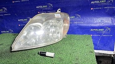 Автозапчасти: Передняя левая фара Toyota 2004 г., Б/у, Оригинал, Япония — 3