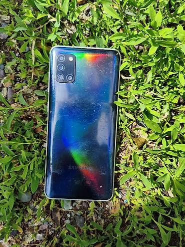 самсунг s21 fe: Samsung Galaxy A31, Б/у, 64 ГБ, цвет - Черный, 2 SIM — 1