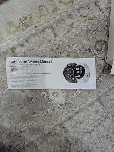 texno spark: Умные часы S88 Smart Watch - Круглый корпус с сенсорным экраном — 4