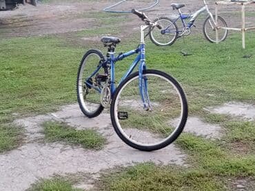 горный велосипед с широкими колесами: Горный велосипед, Сталь — 2