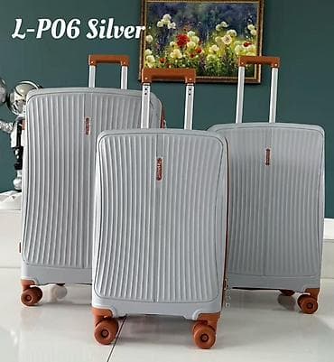 женские пластиковые чемоданы: Чемодан, Материал: Пластик, Большой (более 70 л), Вращающиеся колеса на 360° — 1