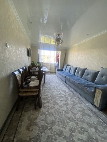 бишкек квартира жер уй: 3 бөлмө, 61 кв. м, 105-серия, 5 кабат — 6