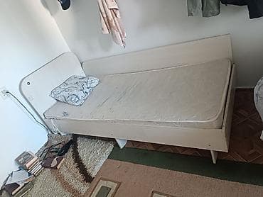 кравать однаспалка: Спальный матрас, Односпальный, Пружинный, Матрасы средней жесткости — 2