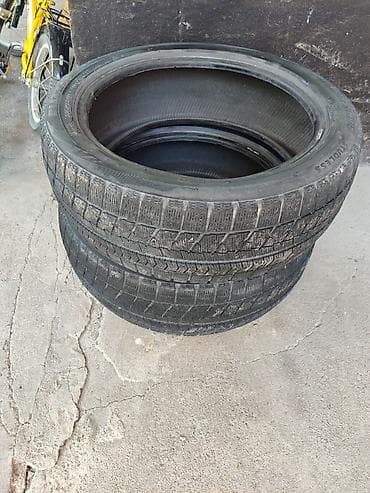 honda fit 2000: Шины 225 / 45 / R 18, Зима, Б/у, Пара, Легковые, Bridgestone — 2