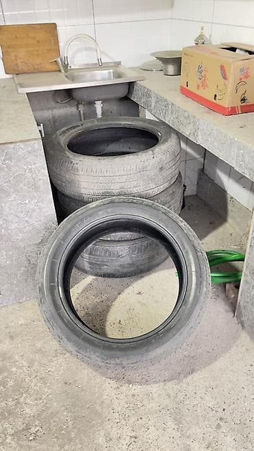 crv 2004: Шины 235 / 55 / R 20, Всесезонная, Комплект, Bridgestone — 1