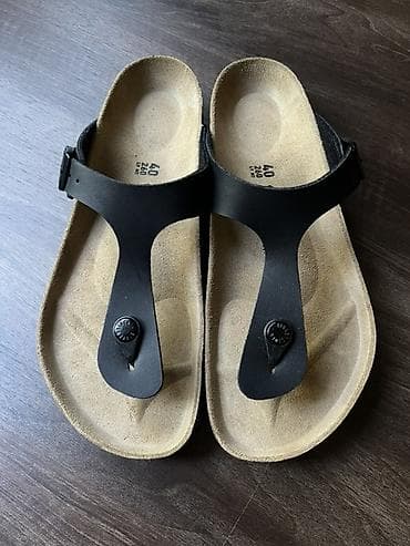 Босоножки, 40, Birkenstock, Новый, цвет - Черный