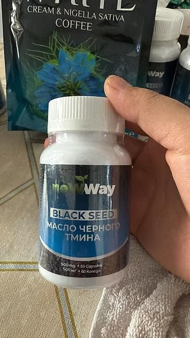 капсула: Черный тмин, Для роста волос, Универсальный, Капсулы — 4
