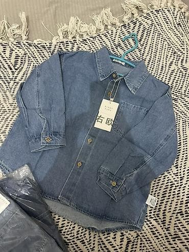 Платья: Рубашка, цвет - Синий — 2