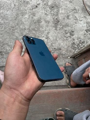 IPhone 12 Pro, Б/у, 256 ГБ, Pacific Blue, 77 %