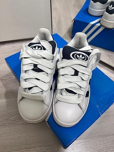 кампусы кроссовки: Мужские кроссовки, 39.5, 40, Adidas, Новый, цвет - Белый, Бесплатная доставка — 7