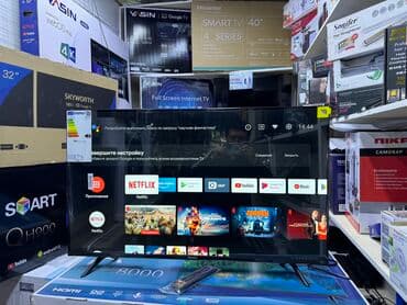 коммутатор: 4K телевизор Hisense 43A6BG Основные характеристики Тип телевизор — 5