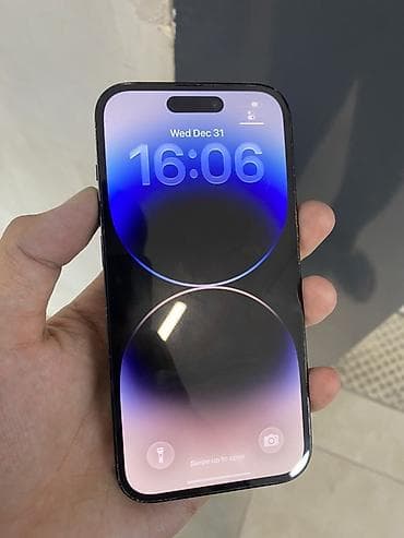 IPhone 14 Pro, Б/у, 128 ГБ, Черный, 91 % at lalafo.kg IPhone 14 Pro, Б/у, 128 ГБ, Черный, 91 %