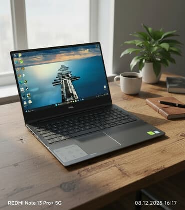 офисные пк: Ноутбук, Dell, 16 ГБ ОЗУ, Intel Core i7, 15.6 ", Б/у, память NVMe SSD — 1