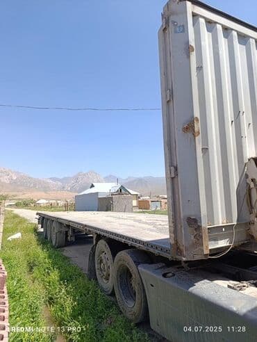 ось на прицеп: Прицеп, Krone, Контейнеровоз — 3