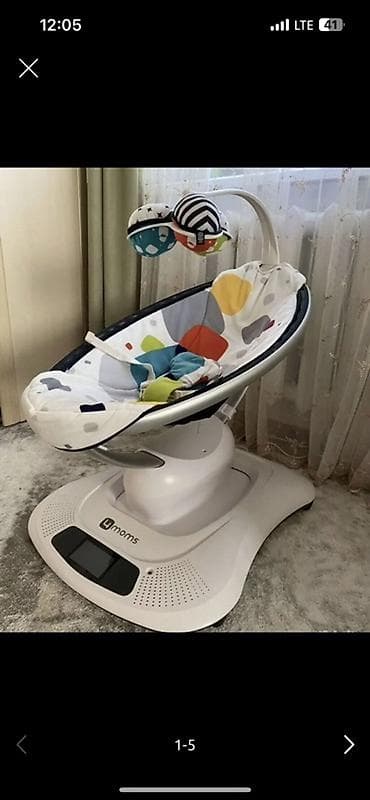 Электронные качели 4moms mamaRoo - Интеллектуальная система качания