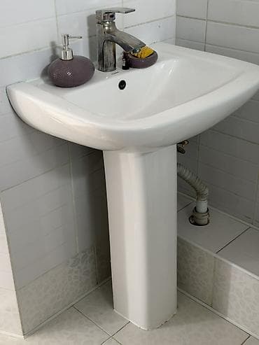 Унитаз Напольный, Материал: Фаянс