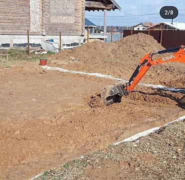 Автоуслуги: Экскаватор | Планировка участка, Котлованы, Выкорчевывание пней — 8