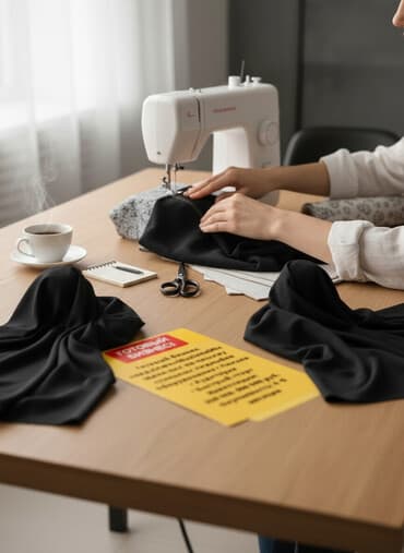 работа в бишкеке швейный цех упаковщик: Проект «MuslimaMix» — мини-цех хиджабов «под ключ» MuslimaMix — 3