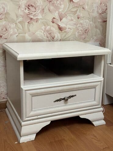 диван кровать трансформер бишкек: Спальный гарнитур, Б/у, Односпальная кровать, Шкаф, Комод, Самовывоз, цвет - Белый — 5