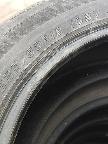 1 kz: Комплект из 4 летних шин 235/60 R18 103V. Характеристики: - Размер — 2