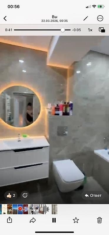 2 room flat: 2 комнаты, 77 м², Элитка, 8 этаж, Дизайнерский ремонт — 5