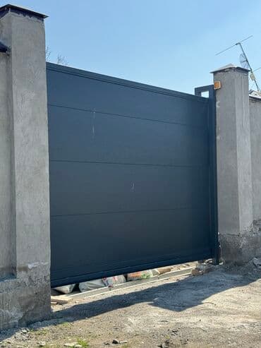 ворота с пультом: Алюминиевые, Автоматические, Длина: 6 м, Alutech, Консольная конструкция, Для гаража, Для частного дома, С калиткой, В рассрочку, Новый, Бесплатная установка — 5