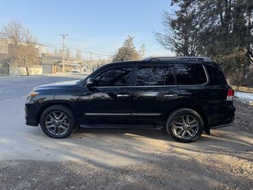 меняю с моей доплатой: Lexus LX: 2014 г., 5.7 л, Автомат, Бензиновая, Внедорожник — 4