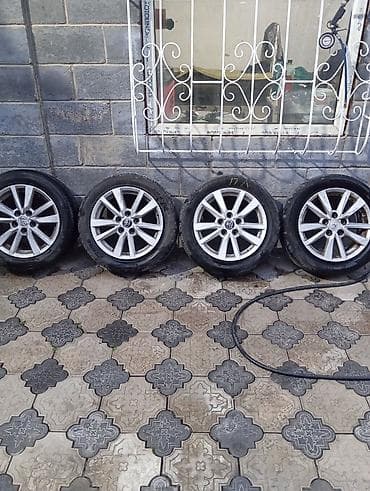 тез арада: Дөңгөлөктөр монтажда 205 / 55 / R 16, Жай, Комплект, Куйма, тешиктери - 5 — 7