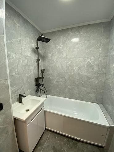 osh flats: 1 комната, 42 м², Элитка, 8 этаж, Дизайнерский ремонт — 7