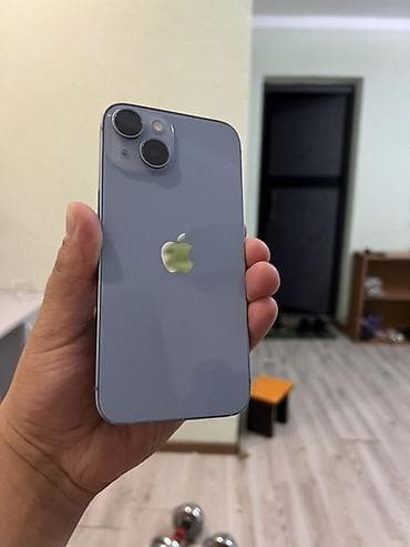 second tech: IPhone 14, 128 ГБ, Синий, 80 % — 1