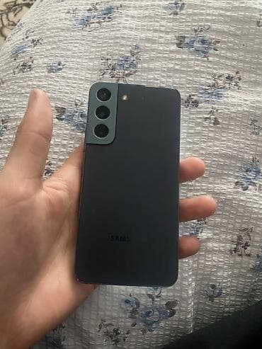 ремонт компьютеров ош: Samsung Galaxy S22, Б/у, 128 ГБ, цвет - Черный, 2 SIM — 1
