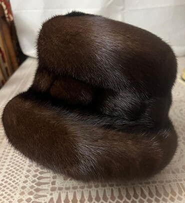 Киреге берилүүчү кийимдер: Шляпа женская-Норковая.размер 57 .новая — 1