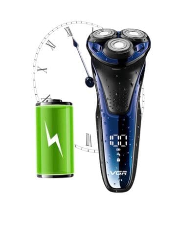 щвений машинка: Электробритва Роторная, До 120 мин, Влажное бритье — 1