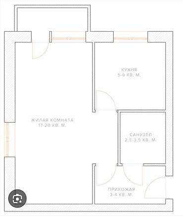 политех квартиры: 1 комната, 29 м² — 5