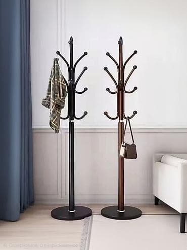 Продаются стильные напольные вешалки для одежды‼️ 	•	Модели: чёрная и