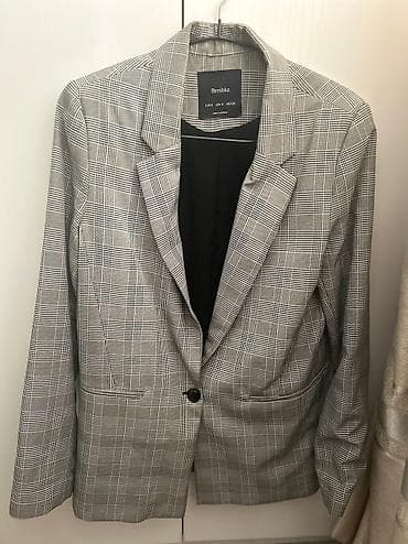 Джинсы: Пиджак, Блейзер, В клетку, L — 2