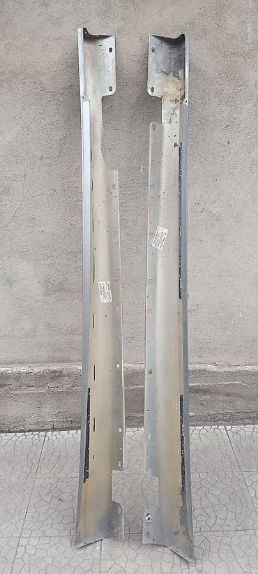 полики на w211: Наружные накладки порогов Mercedes-Benz, 2003 г., Б/у, Оригинал — 4