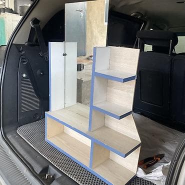 Шторы и жалюзи: Настенное зеркало с полками и закрытым шкафчиком - Компактный модуль — 1