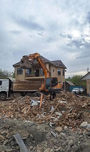 Услуги: ДЕМОНТАЖ И СНОС ЗДАНИЙ - Полный цикл работ: разборка частных домов — 1