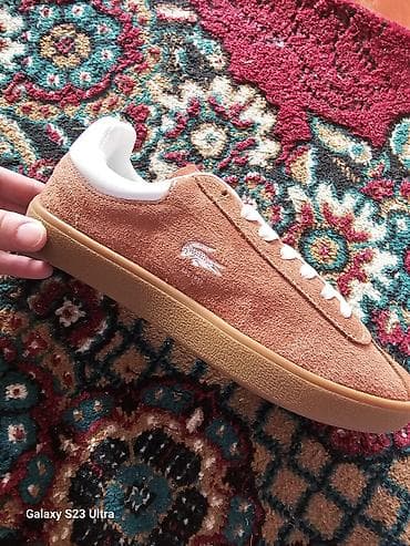суннот кийимдер мужской бишкек: Продаю Замшевые кеды Lacoste коричнево розового цвета 36-размер — 3