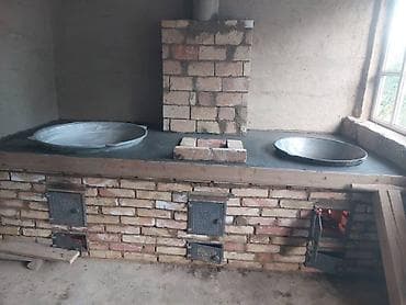 плита монолит: Кладка печей и уличных кухонных комплексов из кирпича. - Изготовление — 7