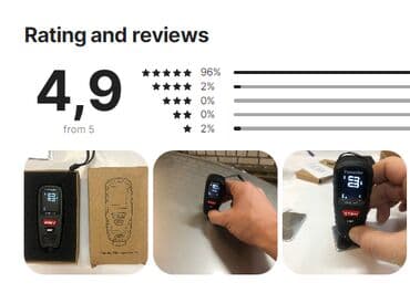 толшинамер авто: Толщиномер автомобильный yunombo 111 new model толщиномер цифровой — 5