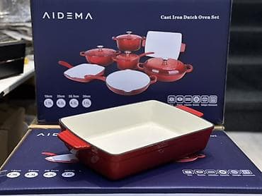 Кухонные принадлежности: Набор чугунной посуды AIDEMA — Cast Iron Dutch Oven Set Состав — 2