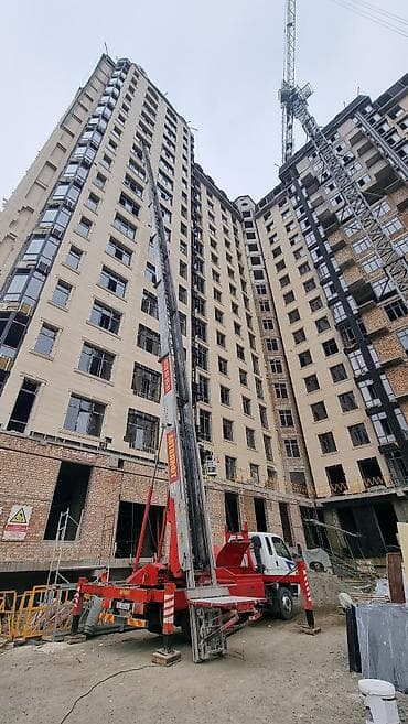 Аренда автомобильного подъемника (автовышки) для высотных работ - at lalafo.kg Аренда автомобильного подъемника (автовышки) для высотных работ -