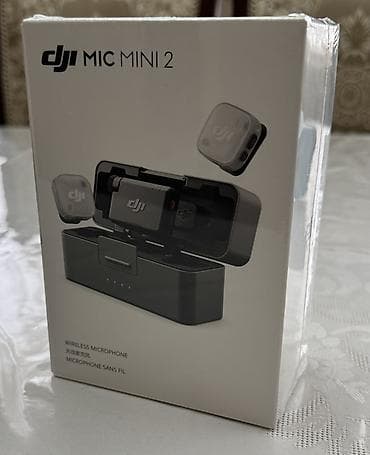 DJI Mic Mini 2 (микрофон) — это обновленная версия DJI Mic Mini