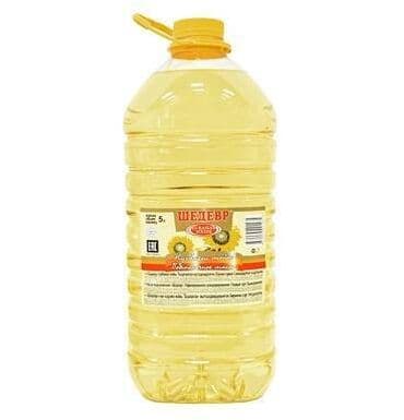 масло подсолнечника: Масло подсолнечное шедевр 5л масло тм "шедевр" с высоким природным — 1