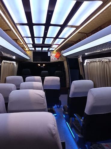костюмы прокат: Пассажирский микроавтобус Mercedes-Benz Sprinter (удлинённая база — 3