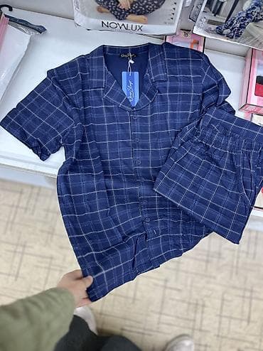 ночной одежда: 🇹🇷 💯 хлопок SM L XL XXL | 2000сом адрес:рынок Орто-Сай «Оберон» — 3