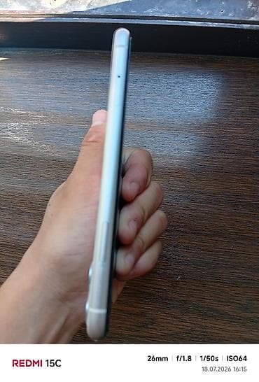 IPhone 11, Колдонулган, 128 ГБ, White Titanium, Каптама, 94 % — 4