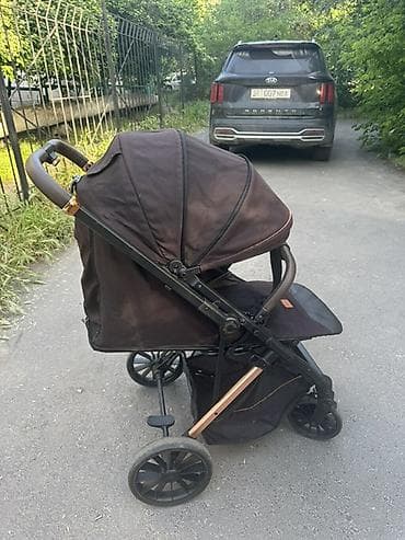 cybex easywalker: Коляска, Другой бренд, цвет - Коричневый, Б/у, Платная доставка — 2